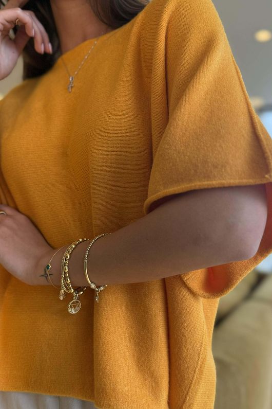 Conrad Layer Knit Marigold